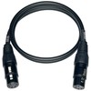 CESS-245-3f Balanced 4-Pin XLR Female to Female Headphone Audio Coupling/Gender