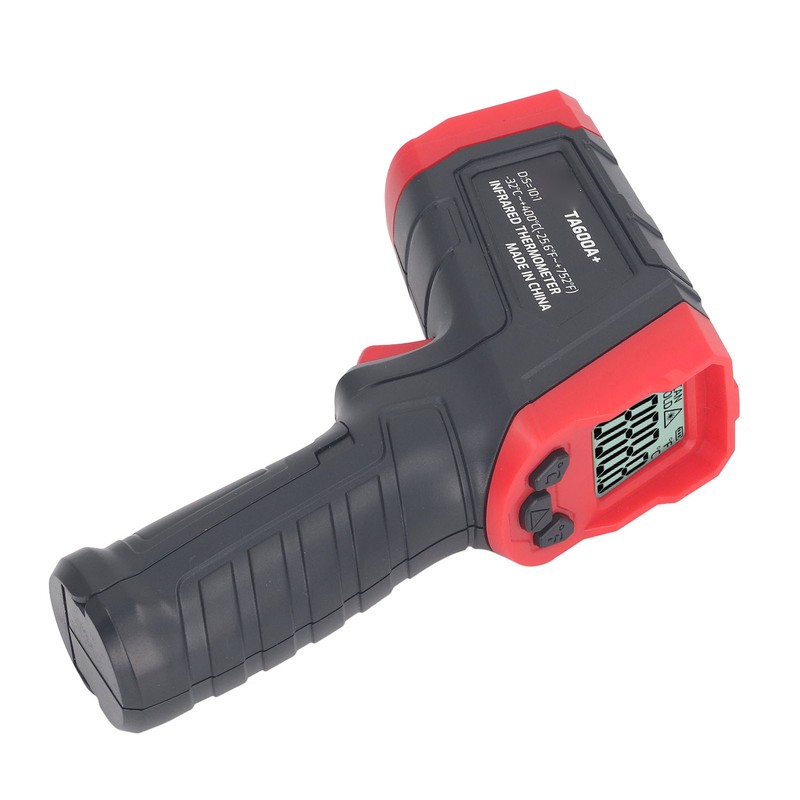 Infrared Temperature Meter High Accuracy Quick Response Data Locking Backlit