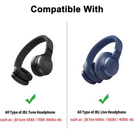 XANAD Headphones Over Ear Bag for JBL Tune 510BT / JBL Tune 520BT / JBL Tune 760 NC/JBL Tune500BT / JBL Tune500 / JBL Tune600BTNC / JBL Tune 510BT Headphones Storage Case
