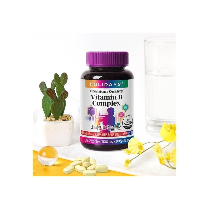 Holidays 3 bottles of Vitamin B Complex 90 tablets (total