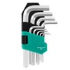 SEASON Hex Key Set 9pcs Metric Size 1.5mm-10mm Furniture Assembly