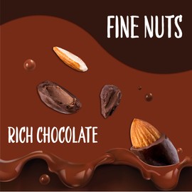 Dark Chocolate Covered Almonds | 2-Pound Bag | Gourmet Snack