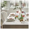 VIPPSTARR VIP STALL Cloth Napkins - Striped Pattern Red/Natural 12x12