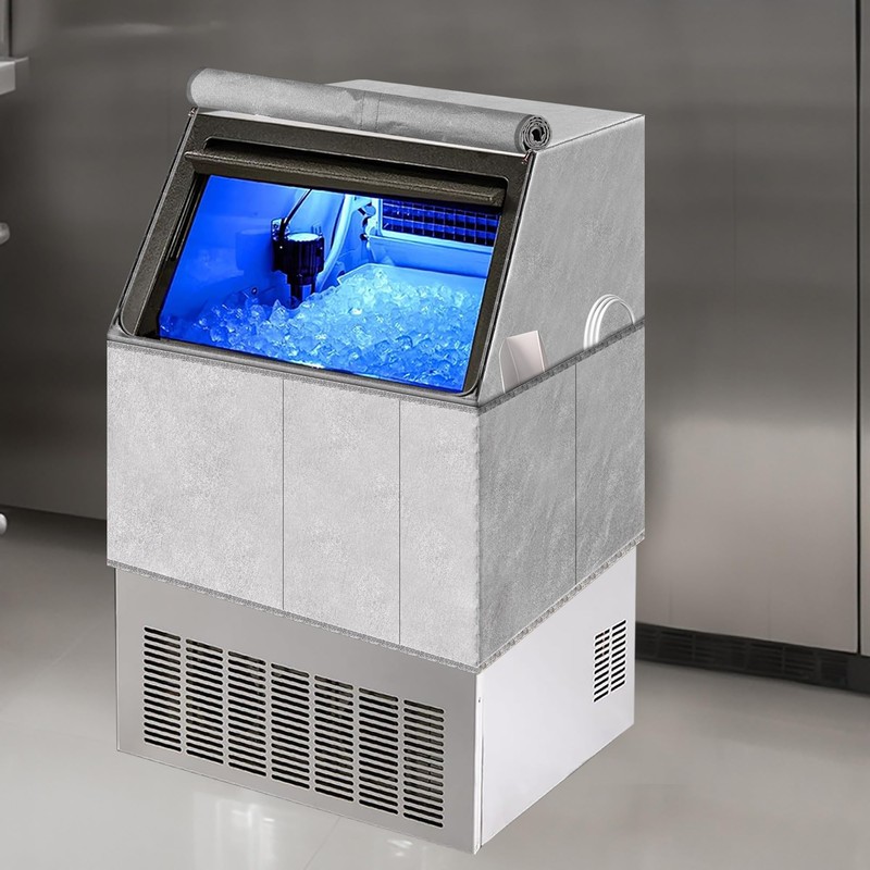 Kingshion Commercial Ice Maker Machine Dust Cover Compatible with VEVOR