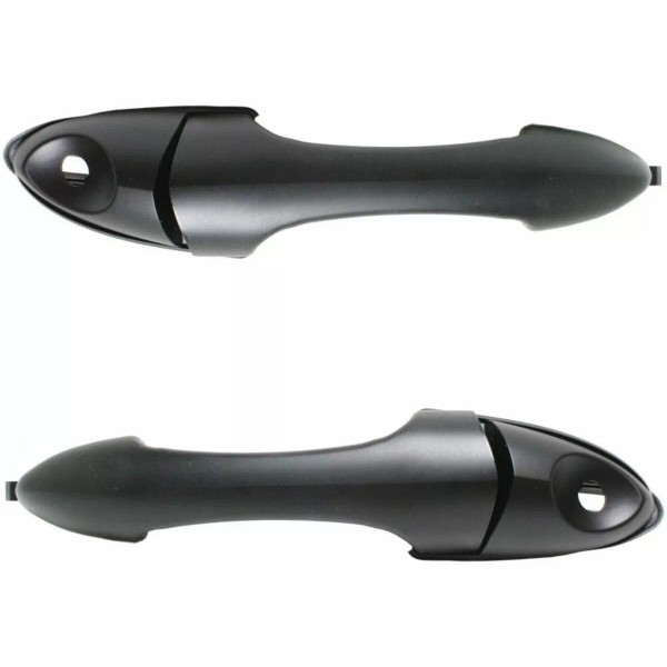 Aftermarket Products New Outside Front Door Handles Set 2 Black