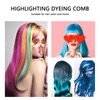 Hair Dye Highlighting Comb, Home Salon Weaving Sectioning Tail Comb