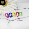 ✏The World is One Handmade Nail Tips - Short Ballerina