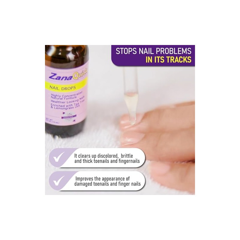 Zanaquick- Gotas para el tratamiento de uñas de los pies