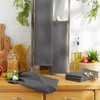 DII Basic Solid Dishtowel Collection Cotton Flat Woven, Small Set,