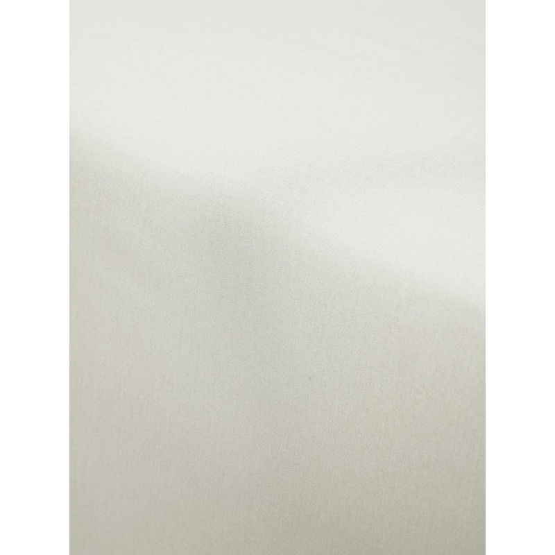 Essenza Premium Percale Oyster Fitted Sheet 160 x 200 cm