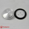 Black Horn Button for 9 bolt Steering Wheels DIY Wrap