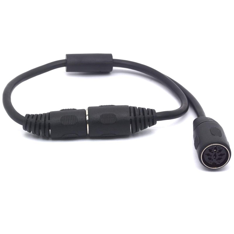 Tomost MIDI Splitter 8 Pin DIN Y Adapter Cable 1