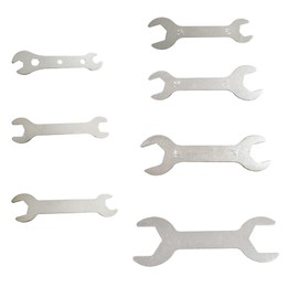 Yuauy Double Ended 1.5-2mm Thin Brake Wrench Adjusting Offset Bolts Wrench Bicycle Tool Kit Spanner Cone Wrench Bike Cycling 5.5mm Thru 24mm 7 Sizes Cycling Multi Set