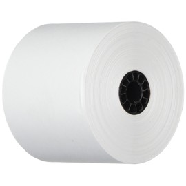 (24 Rolls) 2 1/4 x 150 ft White Adding Machine Tape Paper Rolls Premium One Ply Register Adding Machine/Calculator Paper Rolls Printing Calculator 10 Key