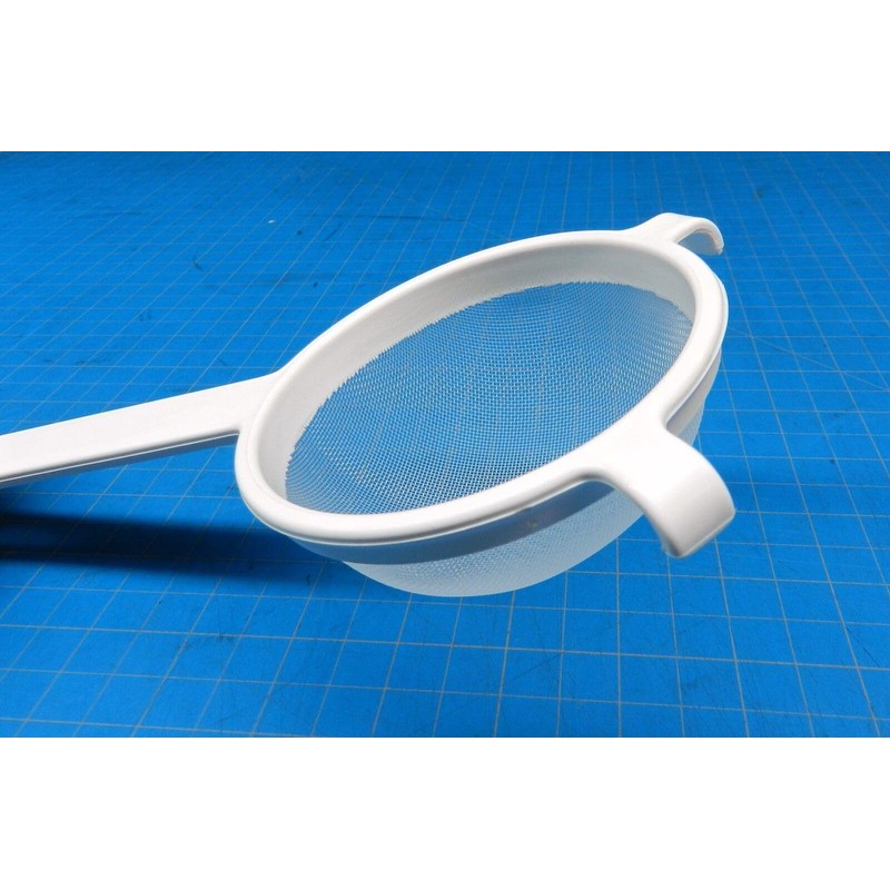 Basket Strainer All Plastic Polyester Mesh 5" Kitchen Culinary Sieve