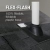 Oatey 14038 Foldable Plastic 3" Pipe Diameter Flex Calk Roof