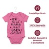 Shirtracer - Baby Bodysuit Boy Girl - Sayings - Ich