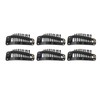 100pcs Hair Extension Clips Multipurpose 38mm 10 Teeth Wig Clips