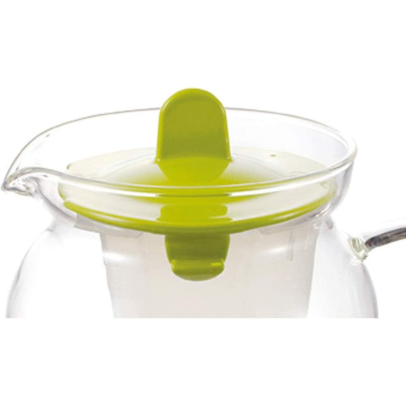 iwaki(イワキ) 耐熱ガラス ティーポット レンジのポット お茶ポット 急須 グリーン 480ml K853T-G