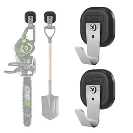 2 Pack Heavy Duty Magnetic Hook for Cruise Cabins,Garage, RV,Powerful Magnet Versalite Indoor and Outdoor Tool Towel Brooms Coat Hanger, Strong Magnets with Stainless 304 Hooks