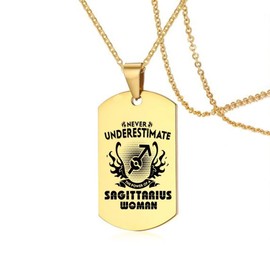 Stocking Stuffers Gifts for Women Zodiac Necklace for Men Gold Zodiac Pendant Necklace 12 Constellation Necklace Horoscope Pendant Birthday Gifts Mens Jewelry