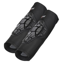 [apt'] Arm Cover for Running Bikes, Arm Cover with Protector, Elbow Protector, Elbow Pads, 3 Years Old, Left and Right 2 Piece Set, Bikes for Kids (S-M), Black