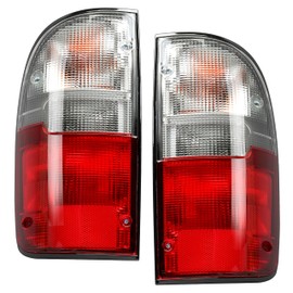 HECASA Tail Lights Compatible with 1995-2000 Toyota Tacoma Pickup Trunk Taillight Assembly Set Driver & Passenger