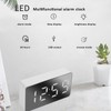 Digital Alarm Clock,Small Travel Alarm Clock,Mini Led Display Alarm Clock