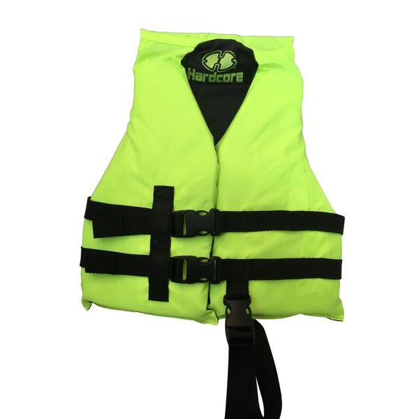 Hardcore Water Sports High Visibility USCG Approved Life Jackets for