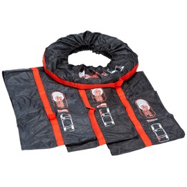 HP-Autozubehör 82277 Tyre Cover Set 4-Piece Black