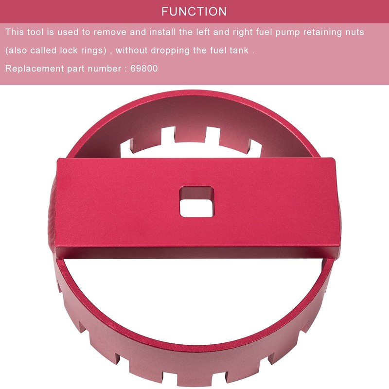 69800 Fuel Pump Socket Tool Lock Ring Removal Tool for