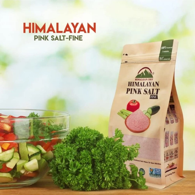 Himalayan Chef Pink Himalayan Salt - Natural Fine Grain -