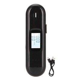 Non Contact Alcohol Tester Portable Breathalyzer USB Rechargeable High Precision Sensor for Personal Professional Use