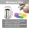 24 Full-color Pack Tiny Miniature DIY Battery Operated LED Lights,White