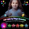 30PCS LED Light Up Bracelets,Glow in the Dark Party Favors,