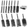 ASNOMY 12Pcs Wire Bore Brush for Drill,5/16"-1-3/16" Stainless Steel Wire
