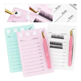 Lash Pallete Paleta De Plástico Acrílico Con Imán Pestañas