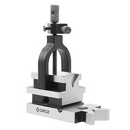 Groz 02910 V-Block and Clamp Set, Steel