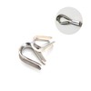 Eowpower 50 Pieces M3 304 Stainless Steel Thimbles Rigging for
