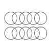 sourcing map Metric Nitrile Rubber O-Rings Seal 43 mm AD