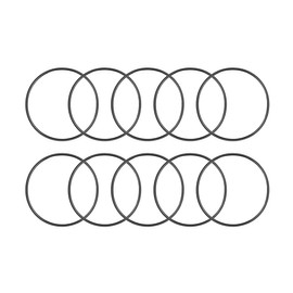 sourcing map Metric Nitrile Rubber O-Rings Seal 43 mm AD 40 mm ID 1.5 mm Width Pack of 10