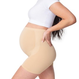 BELLY BANDIT BASICS Maternity Support Short, Nude - Medium