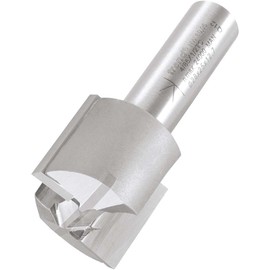 Trend Professional Two Flute Router Cutter Bit, 1/2 Inch Shank, 28mm Cut Diameter & 25mm Cut Length, Tungsten Carbide Tipped, 4/85X1/2TC