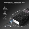 Lavinda Professional Electric Nail Drill Kit, 35000RPM Cordless Portable Machine