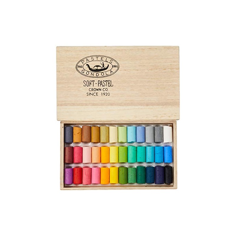 Gondola soft pastel colors set 36