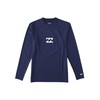 Billabong Men's Standard Classic Long Sleeve Loose Fit Rashguard, Navy