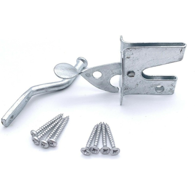 AARACHI Heavy Duty Self-Locking Garden Outdoor Lock Auto Gate Latch