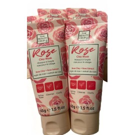 The Beauty Crop 2 The Beauty Crop Rose Clay Mask Detoxifying And Purifying Mask 1.5 fl oz, NEW
