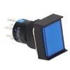 25Pcs Push Button Switch Self Locking AC DC 24V Accessory