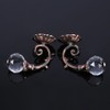 Pack of 2 Crystal Curtain Holders, Wall Mounted Curtain Tieback